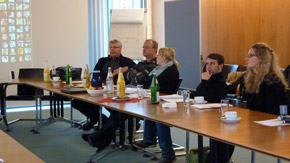 Projektbesprechung beim rbb